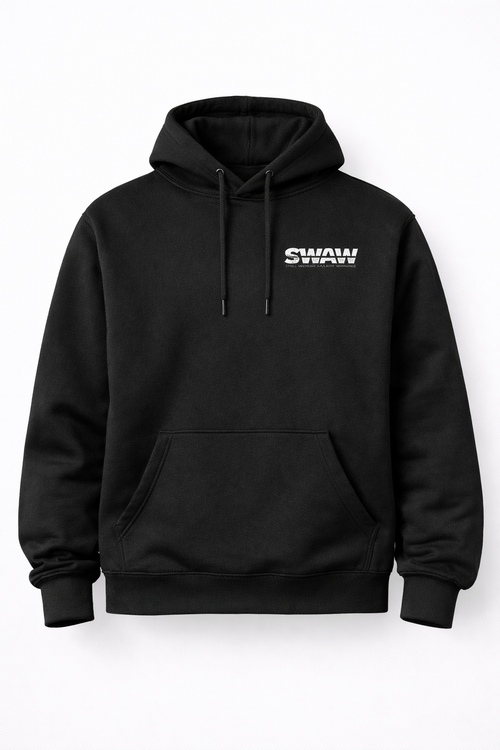 EXERCISING JUST ENOUGH – SWAW Hoodie